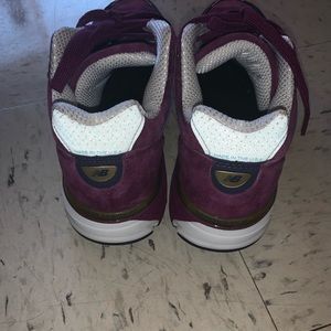 Plum purple new balances 990s